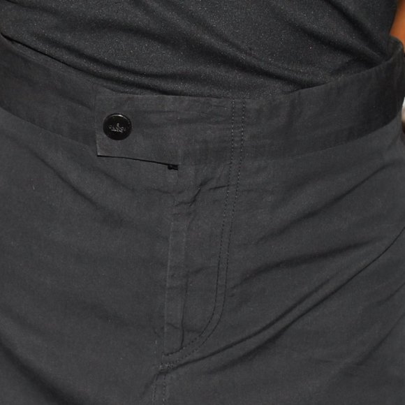 Authentic Gucci Side Logo "Belt" Cotton Silk Pencil Skirt - Picture 5 of 11